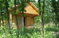 chalet équipé dans les bois du quercy..