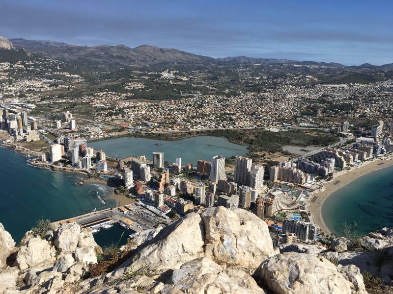 Appartement vue sur mer à Calpe en Espagne