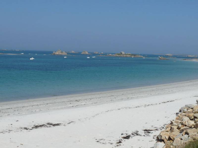 Maison au bord de la mer et de la plage